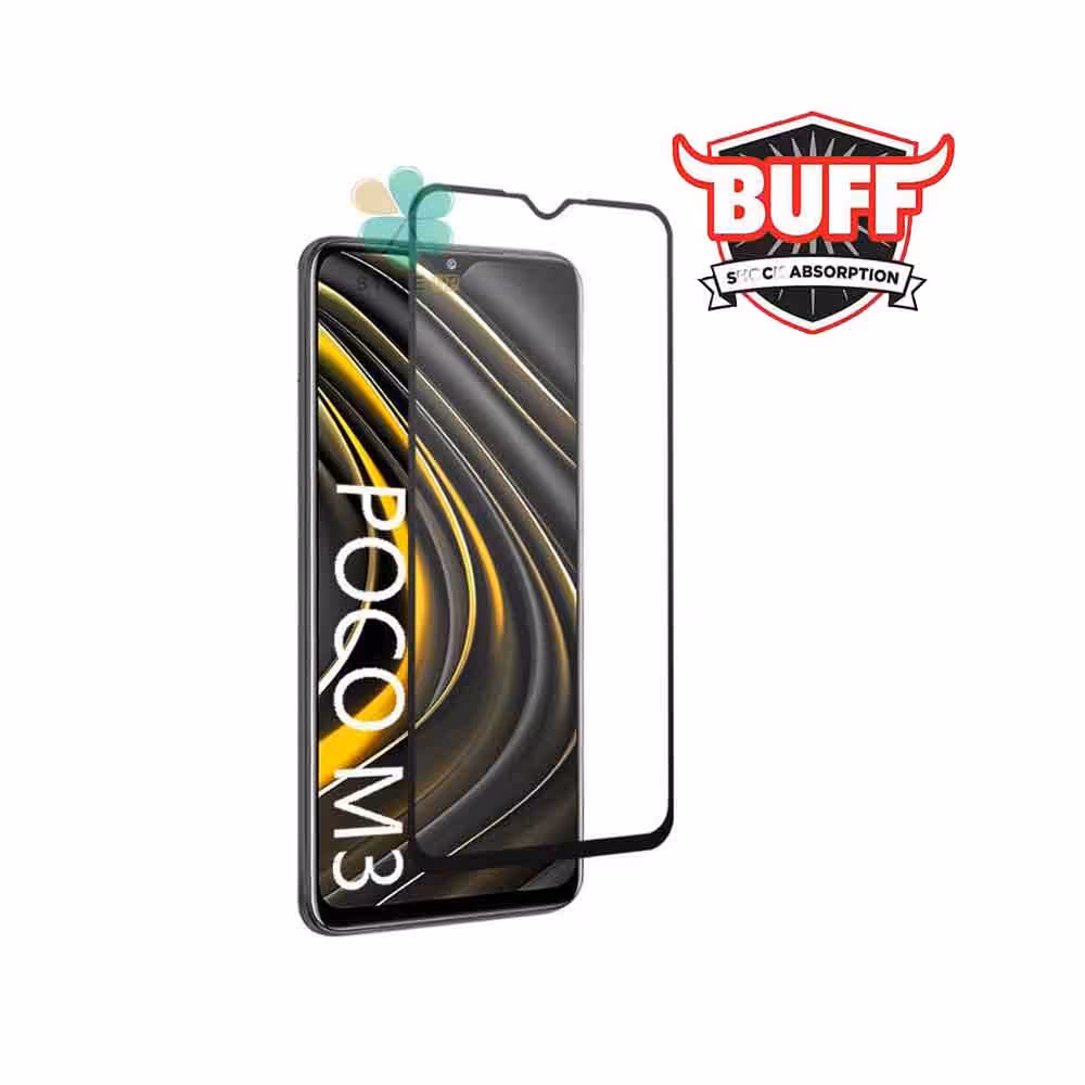 محافظ صفحه گلس سرامیکی Buff گوشی شیائومی Xiaomi Poco M3