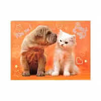 پازل 100 تکه مدل kiss me