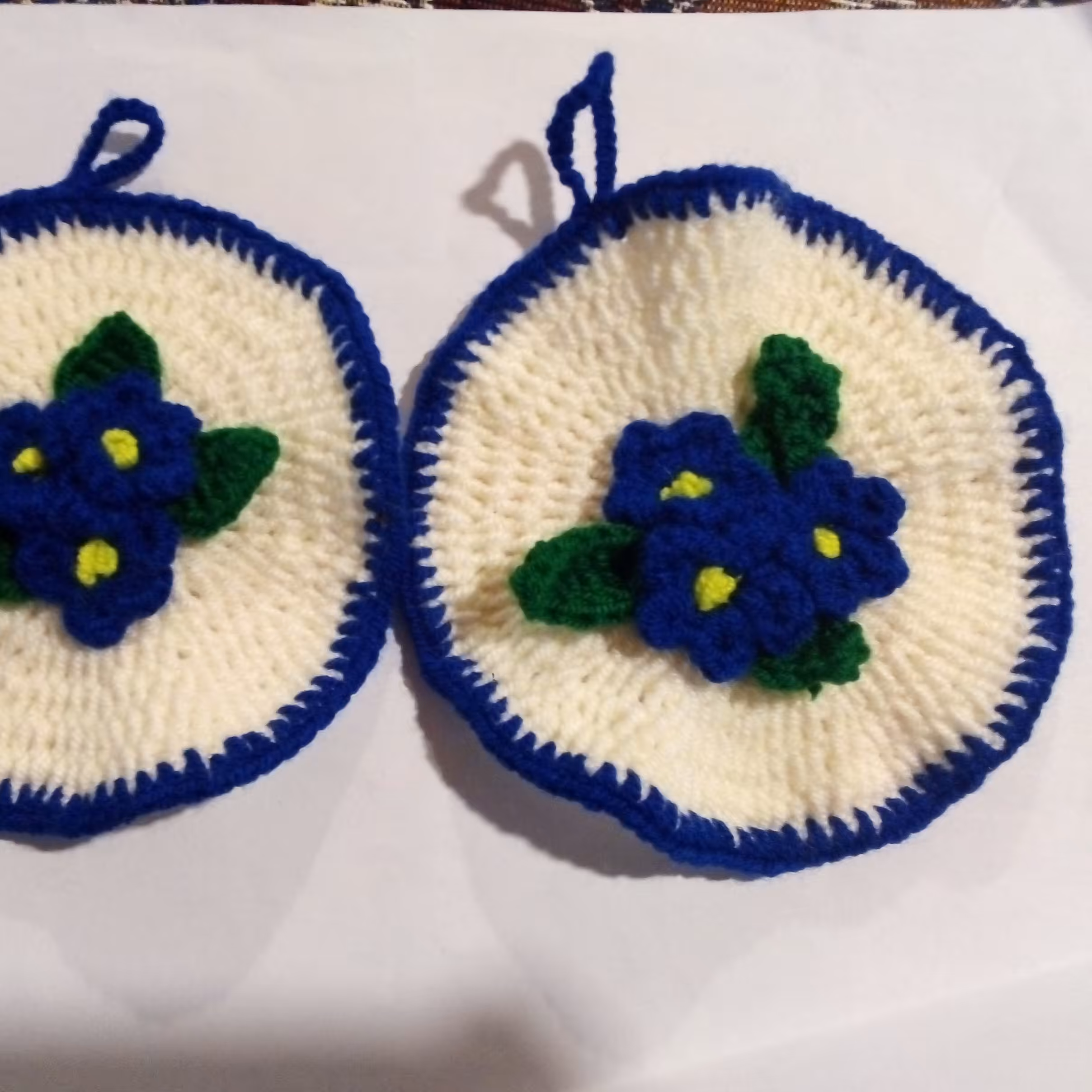 ست دو عددی دستگیره بافتنی مناسب آشپزخانه در رنگ های سفارشی و طرح های متنوع