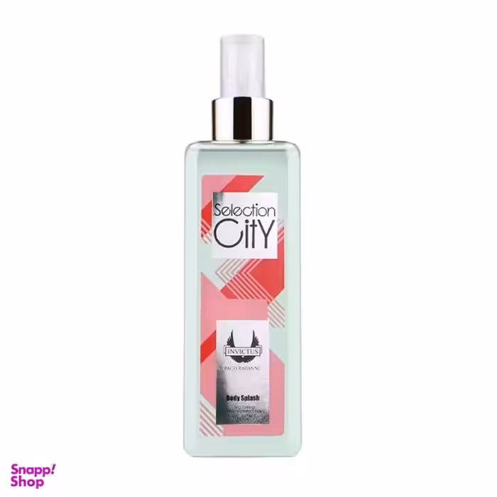 بادی اسپلش مردانه سلکشن سیتی مدل Invictus حجم 250 میلی لیتر