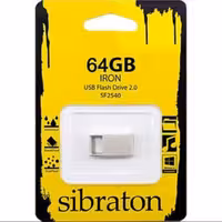 فلش مموری سیبراتون Iron USBFlash Drive 2.0 SF2540 ظرفیت64 گیگابایت