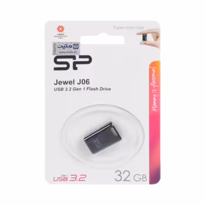 فلش مموری USB 3.2 سیلیکون پاور مدل Jewel J06 ظرفیت 32 گیگابایت