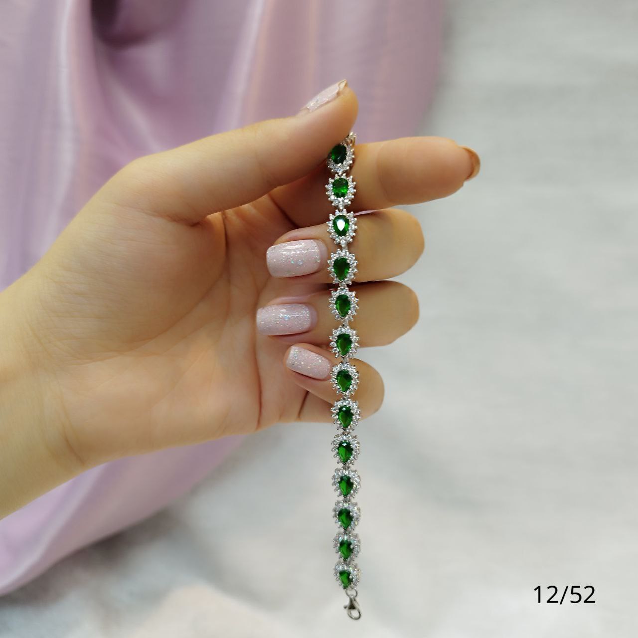 دستبند نقره زنانه تایلندی. کد 2