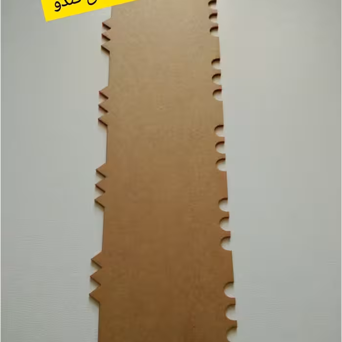 شانه کیک پلاستیکی بزرگ 22 سانت( کاردک گاناش )