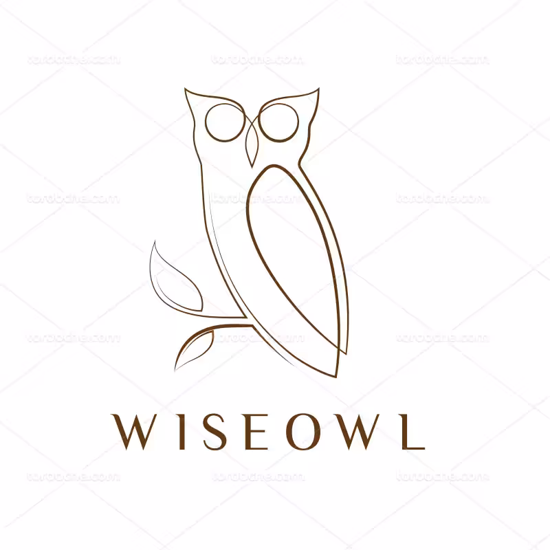 لوگوی جغد | گرافیک با طعم تربچه