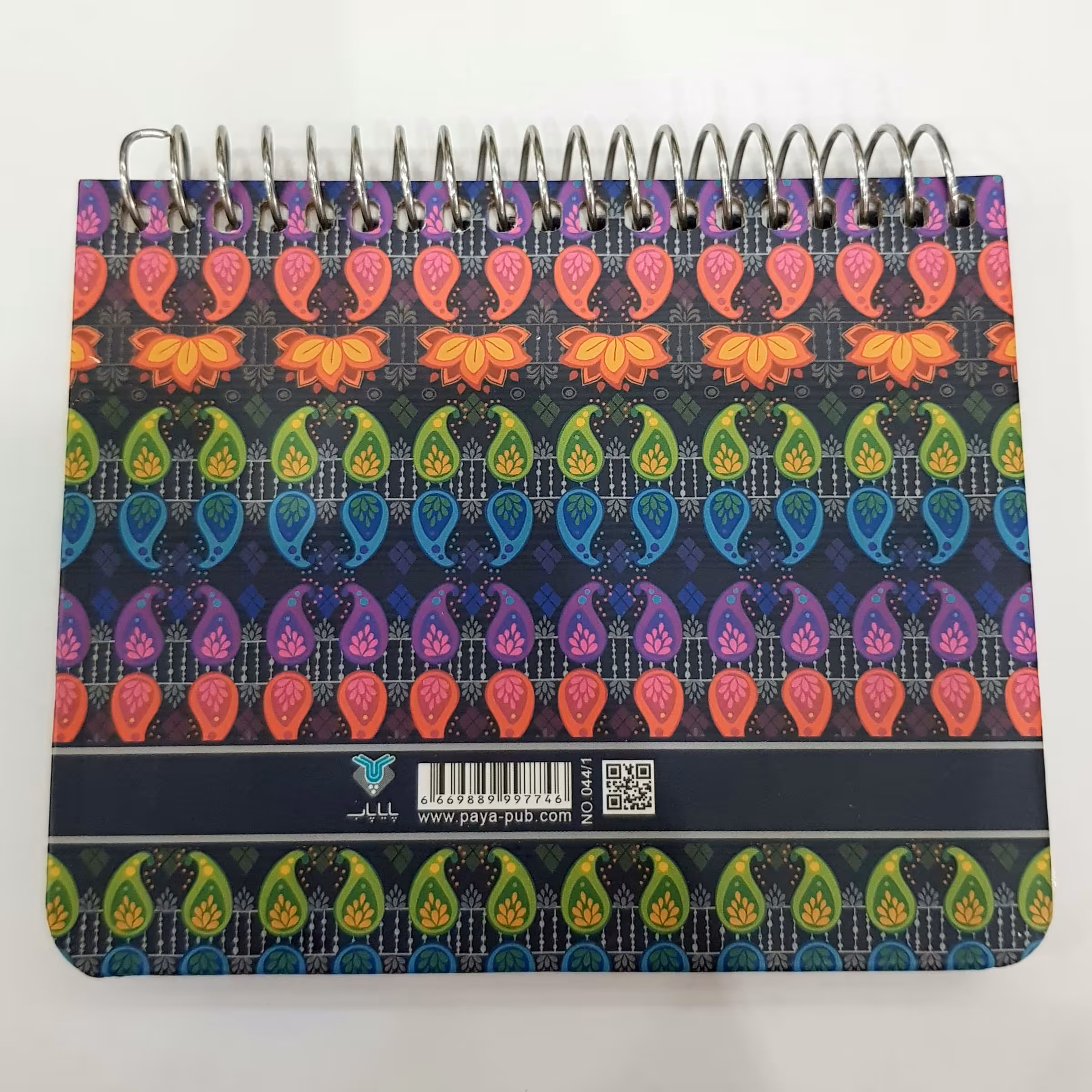 دفتر یادداشت جلد سخت 1/12 دفتر یادداشت پایا جلد سخت جلد گالینگوری از بالا بازشونده دفتر یادداشت سیمی پایا جلد سخت