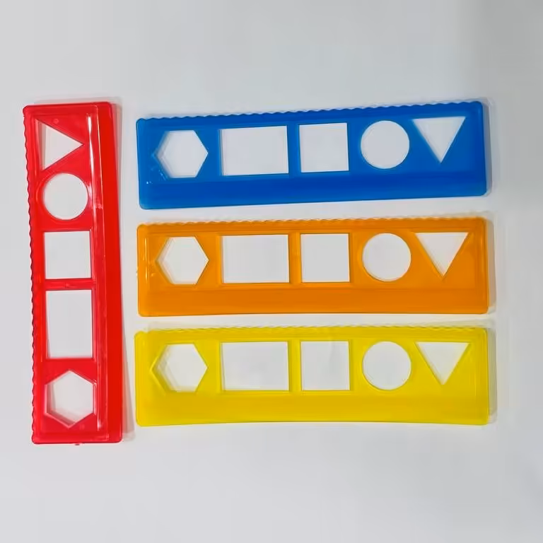 خط کش شابلون