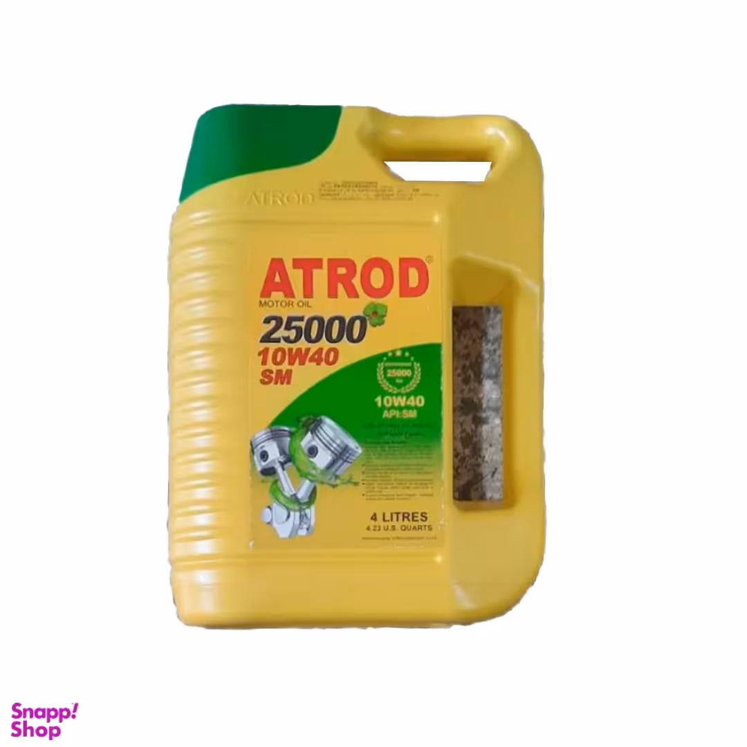 روغن موتور خودرو آترود مدل 25000 sm آترومن حجم 4 لیتر