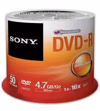 دی وی دی خام سونی پک 50 عددی
