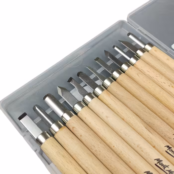 مغار دسته چوبی مونتمارت ست 12 عددی حرفه ای