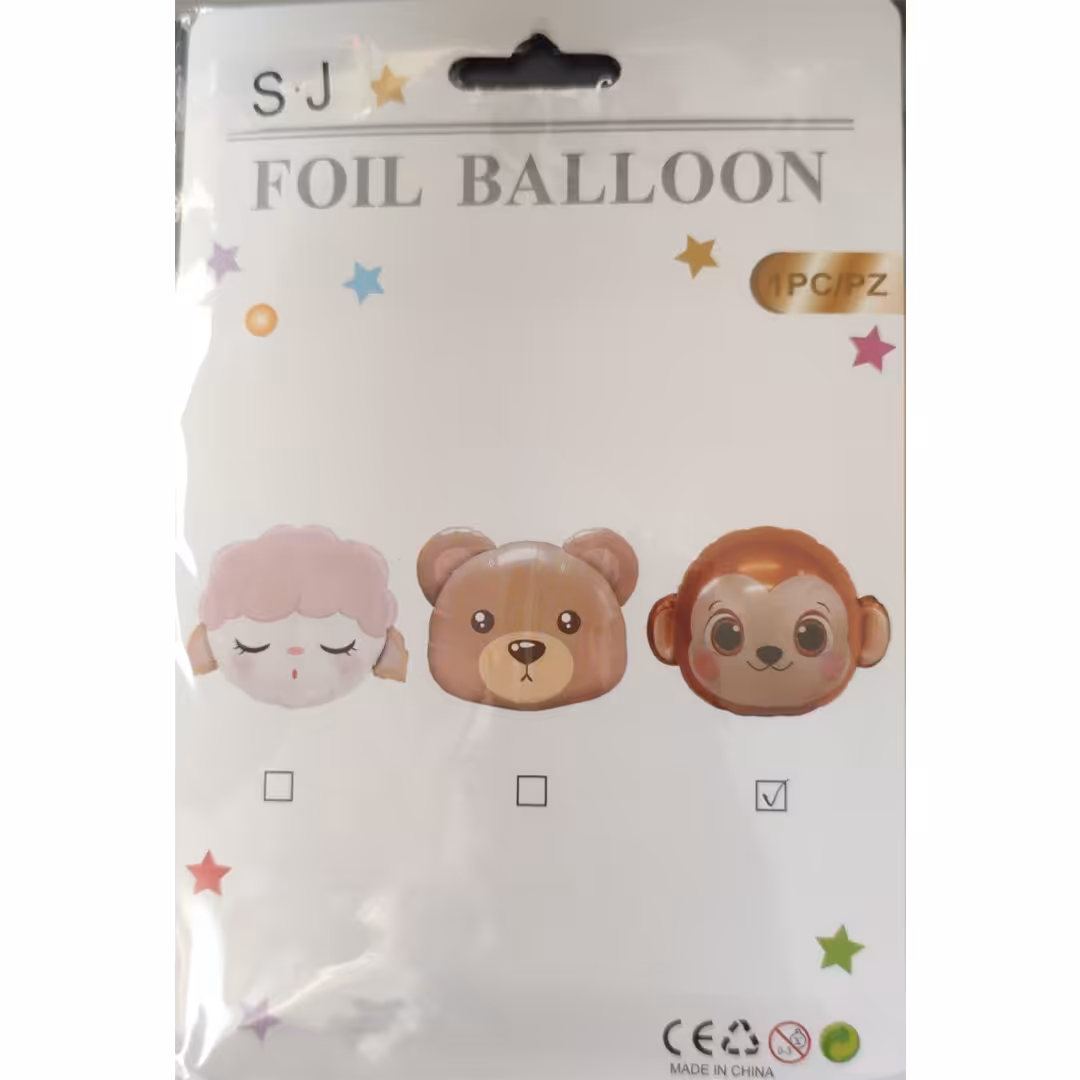 بادکنک فویلی سر میمون