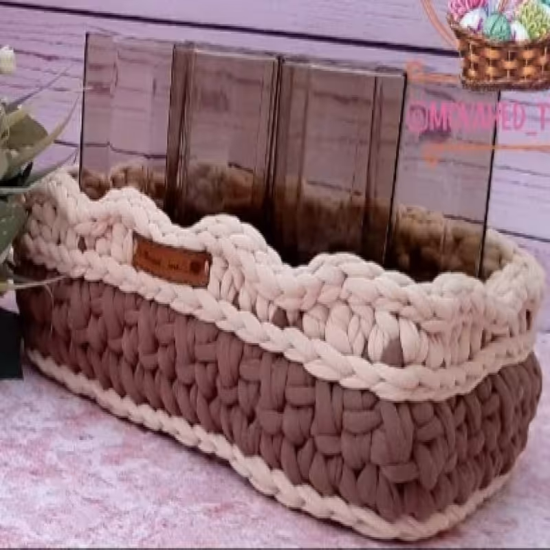 باکس تریکویی مستطیل لیوان 