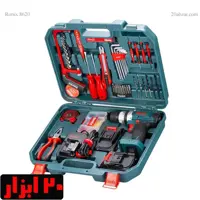 کیت 53 پارچه دریل شارژی 20 ولت به همراه ابزار مدل RS-8620 رونیکس