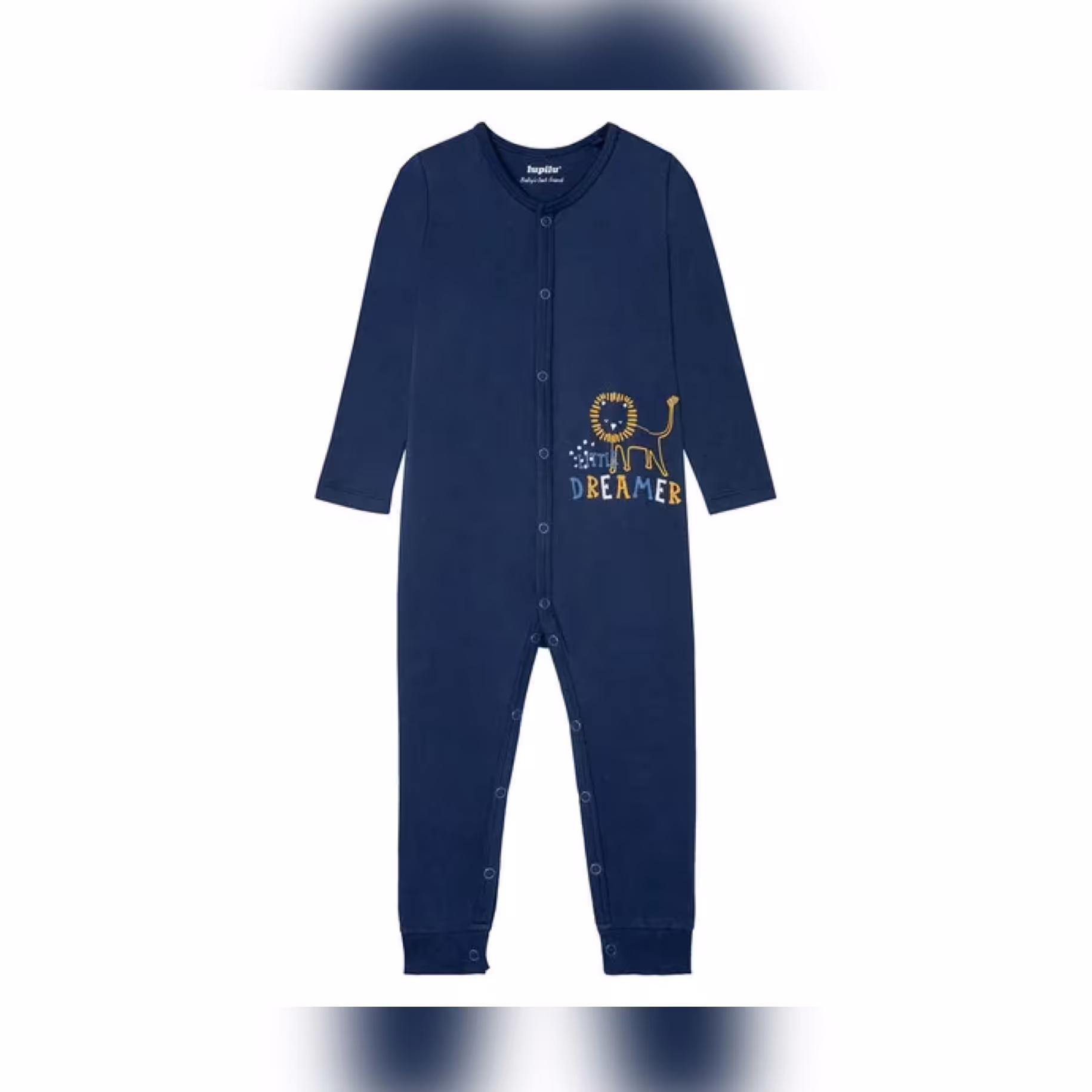 سرهمی جلو دکمه ای بدون جوراب  نخی نوزادی 18تا24ماه لوپیلو آلمان قواره دار