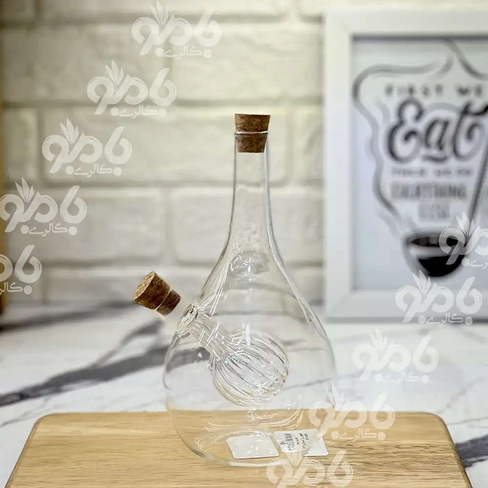 بطری پیرکس آبلیمو دوجداره قیفی تپل 27