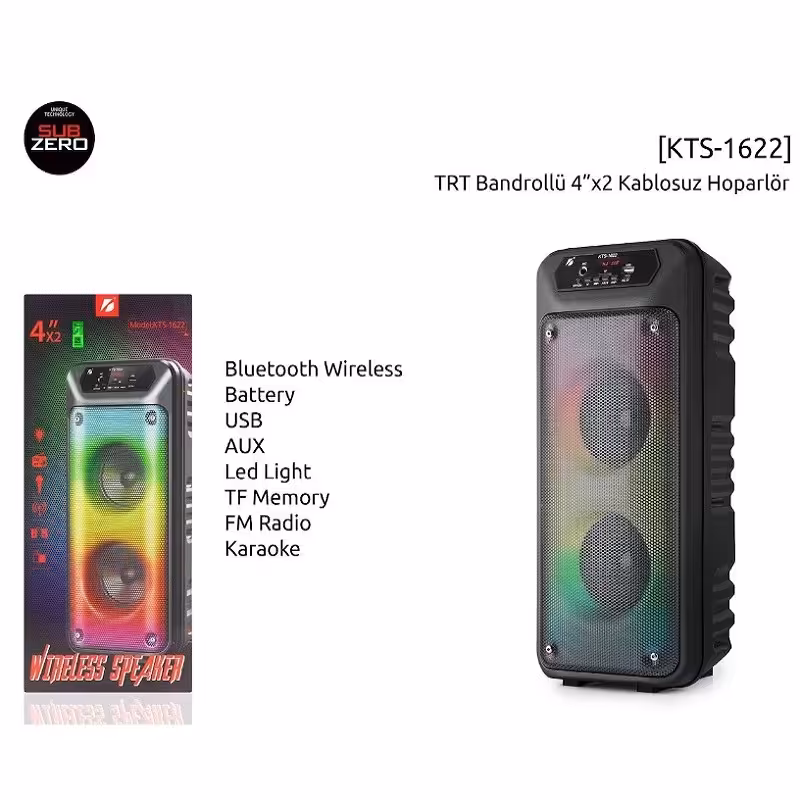 اسپیکر بلوتوثی قابل حمل مدل  KTS-1622