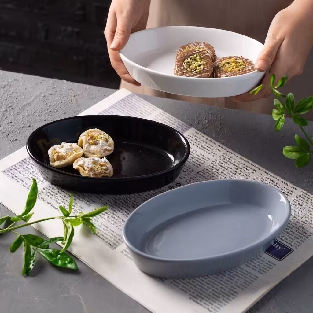 تابه بیضی سرامیکی