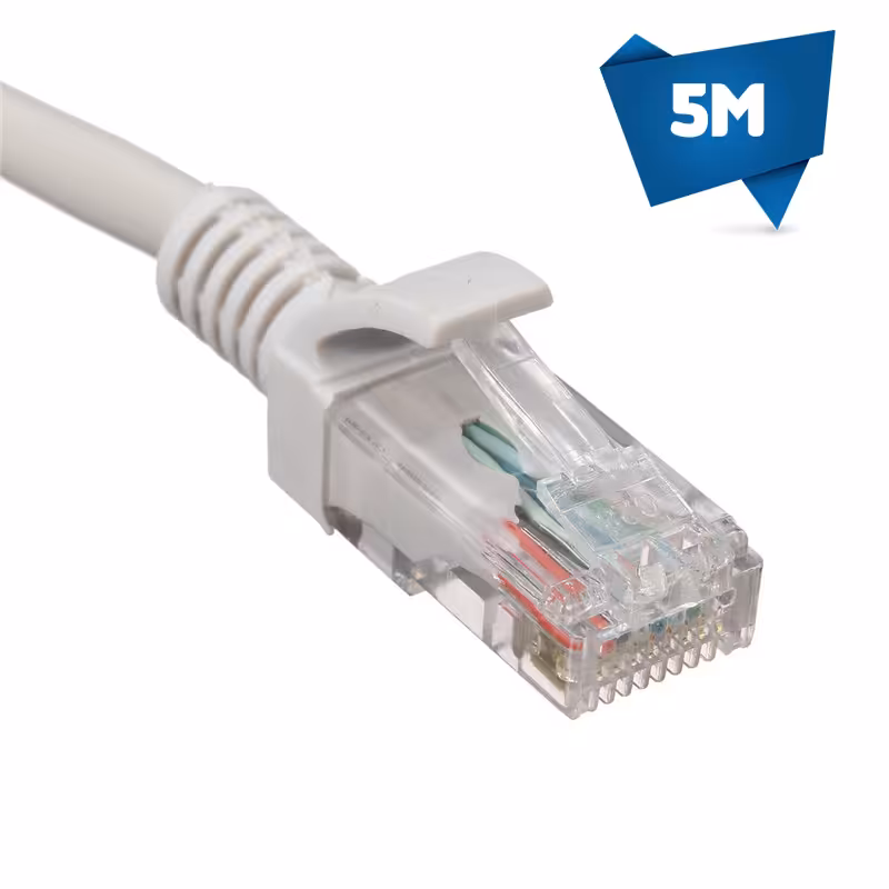 کابل شبکه 5 متری CAT5E لمونتک (5M)