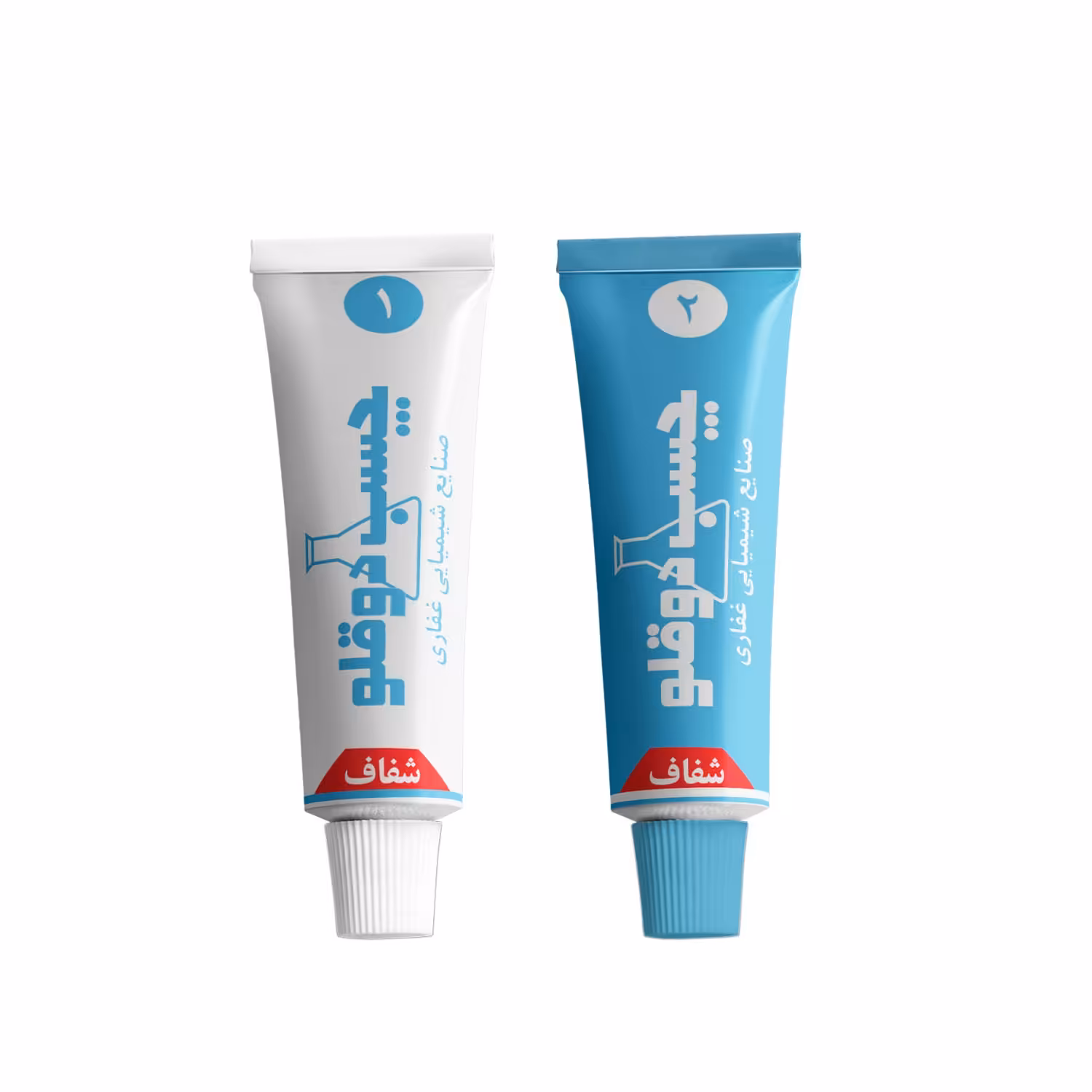 چسب دوقلو غفاری شفاف