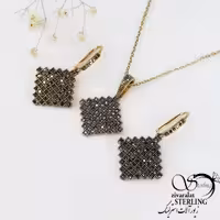 نیمست سیاه قلم استیل مربعی کد 10729