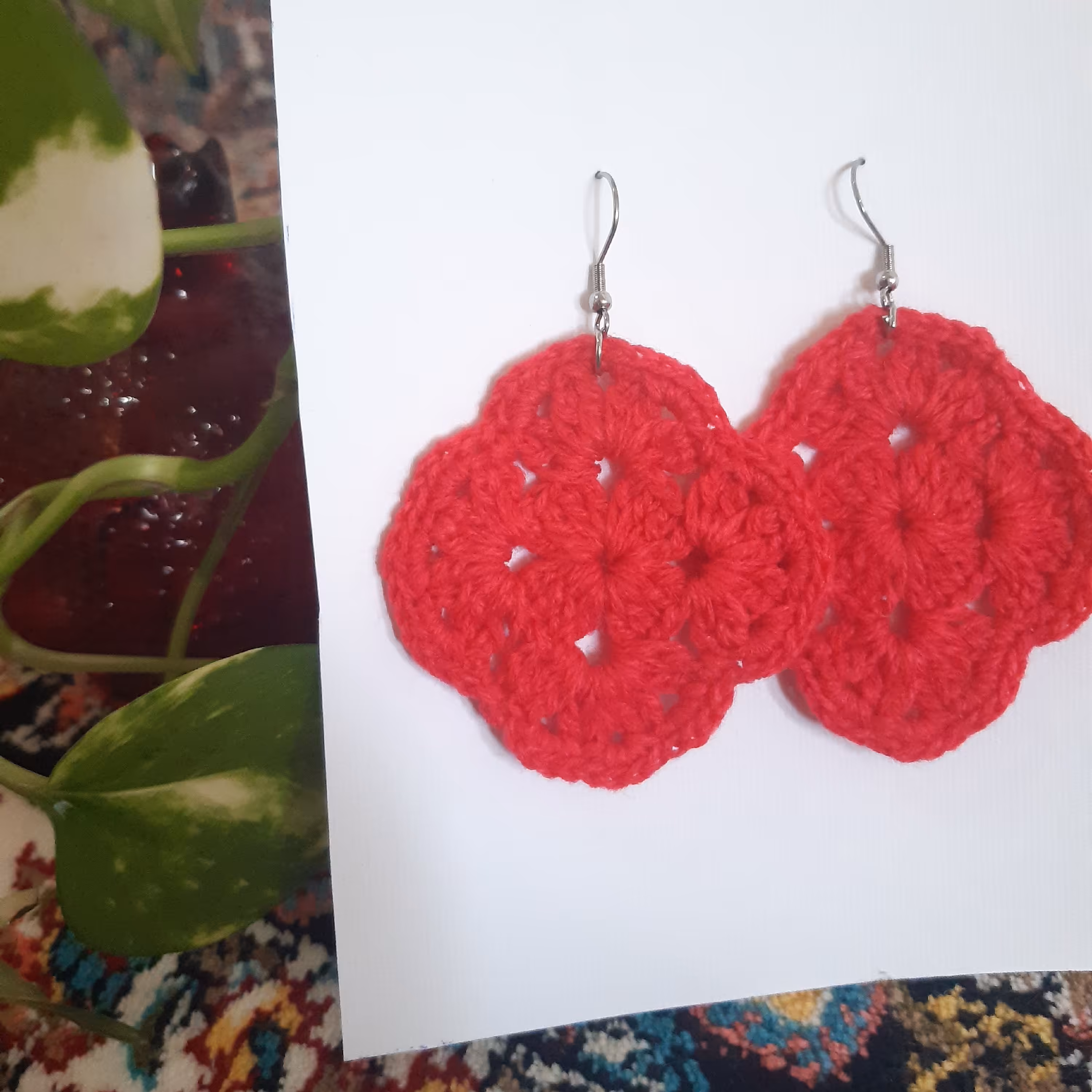 جفت گوشواره موتیفی