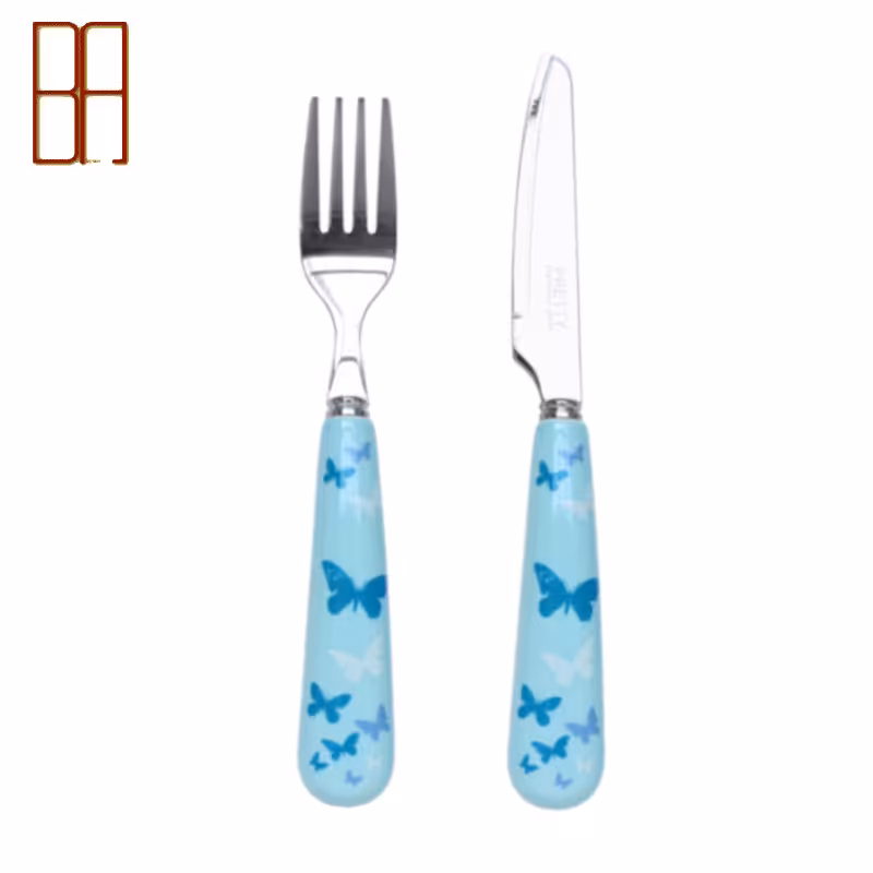  کارد و چنگال میوه خوری فانتزی 12 عددی