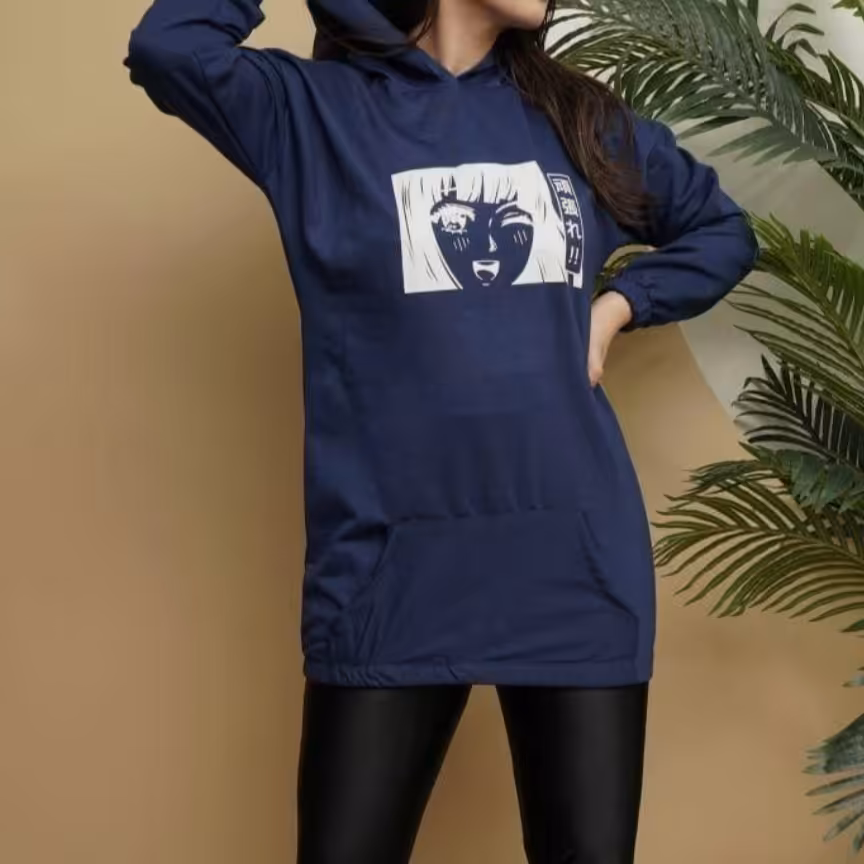 هودی چاپ دختر د