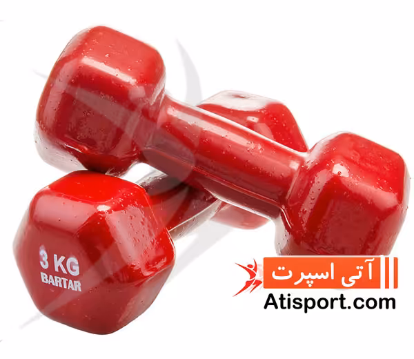 دمبل ایروبیک مبارز 3 کیلوگرم یک جفت