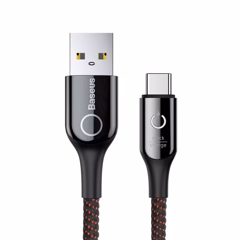 کابل تبدیل USB به USB-C بیسوس Baseus  مدل CATCD-01 طول 1 متر