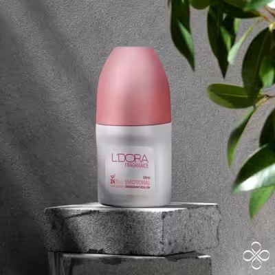 دئودورانت رولی زنانه مدل EMOTIONAL لدورا فرگرنس 50 میلی‌لیتر