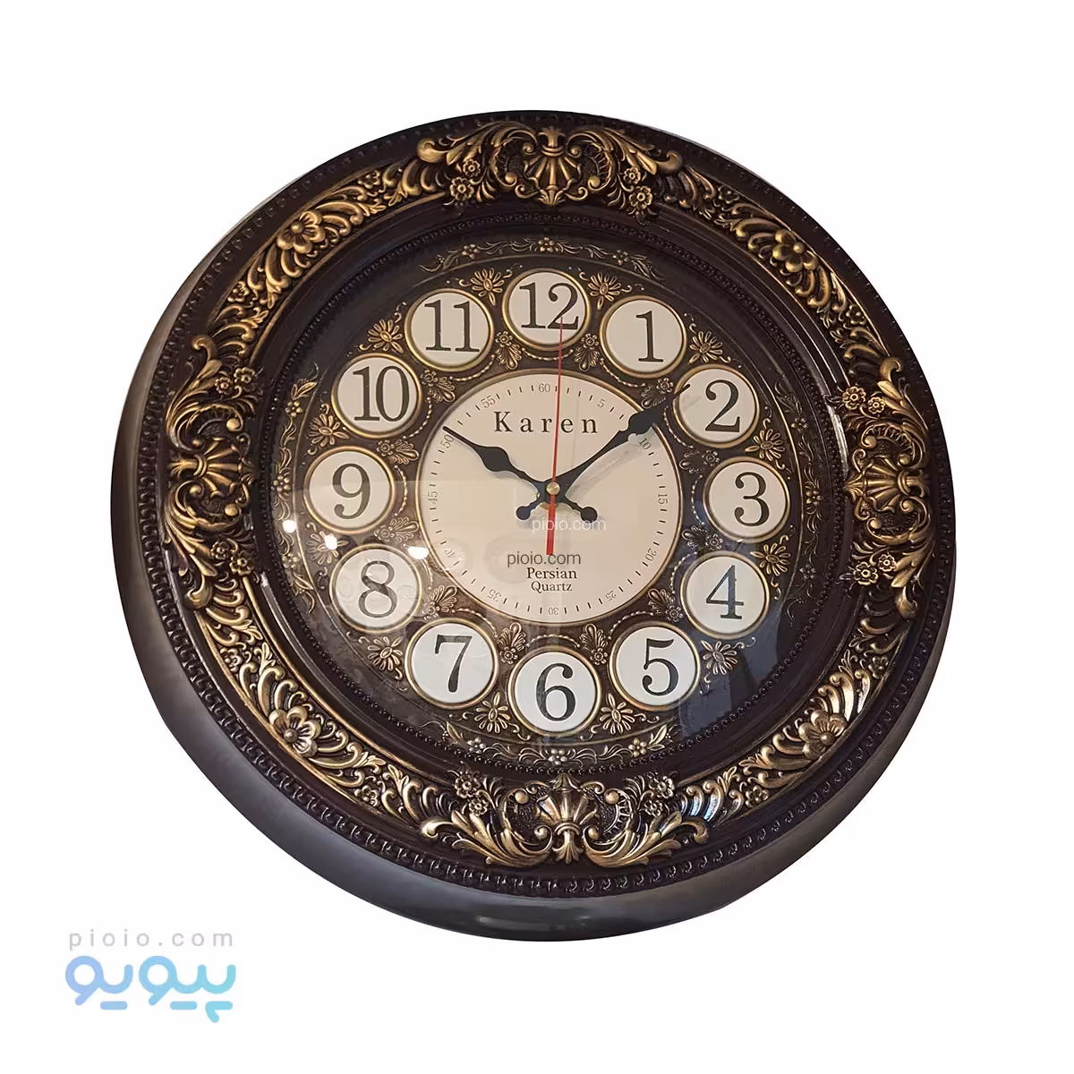 ساعت دیواری کارن طرح لاکچری