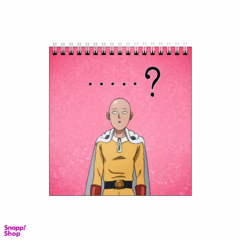 دفتر طراحی 60 برگ طرح انیمه مرد تک مشتی کد 7978583