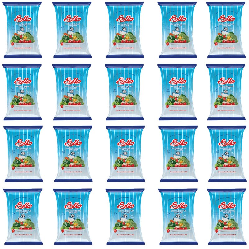 نمک تصفیه یددار 500 گرمی 20 عددی