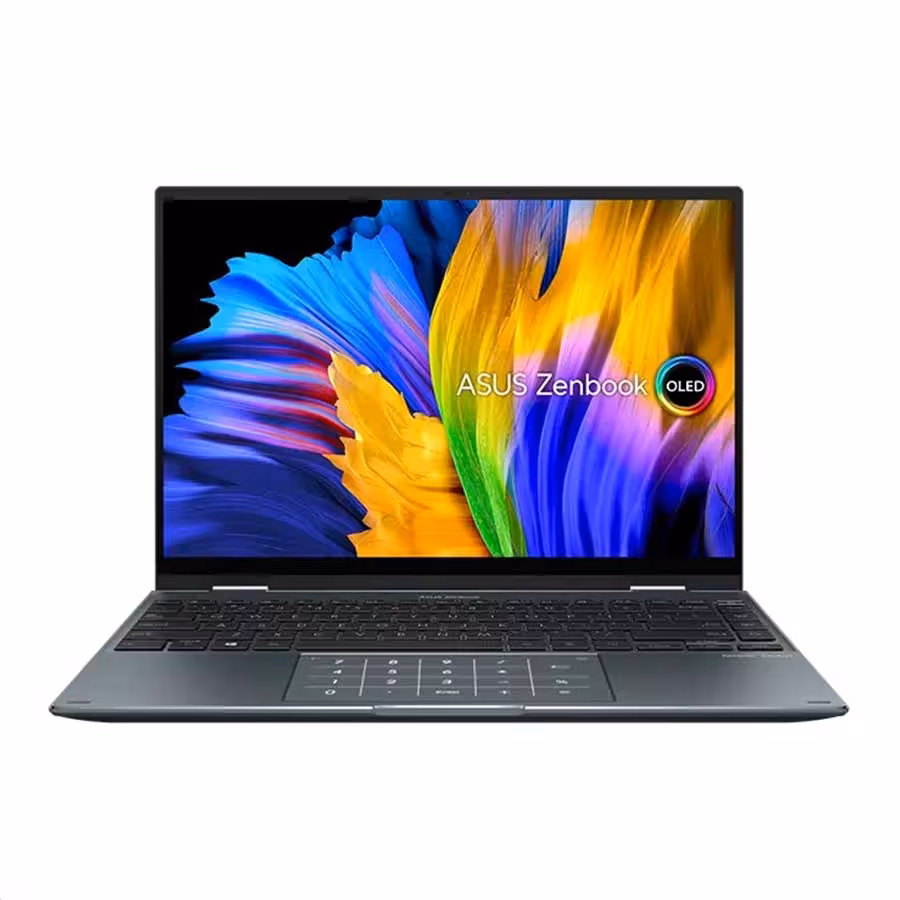 قیمت و خرید لپ تاپ 14 اینچ ایسوس ZenBook 14 Flip OLED UP5401EA-ZA Core i7 1165G7/512GB SSD/16GB/Intel | یاس ارتباط