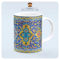 ماگ سرامیکی اسلیمی کد BM012 بلوط گرافیک