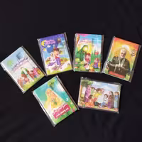 جورچین پلاستیکی 12قطعه در 6طرح مذهبی در ابعاد7در11