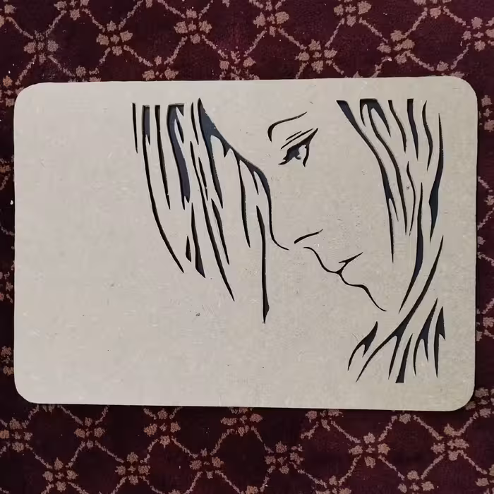 تابلوی دختر.