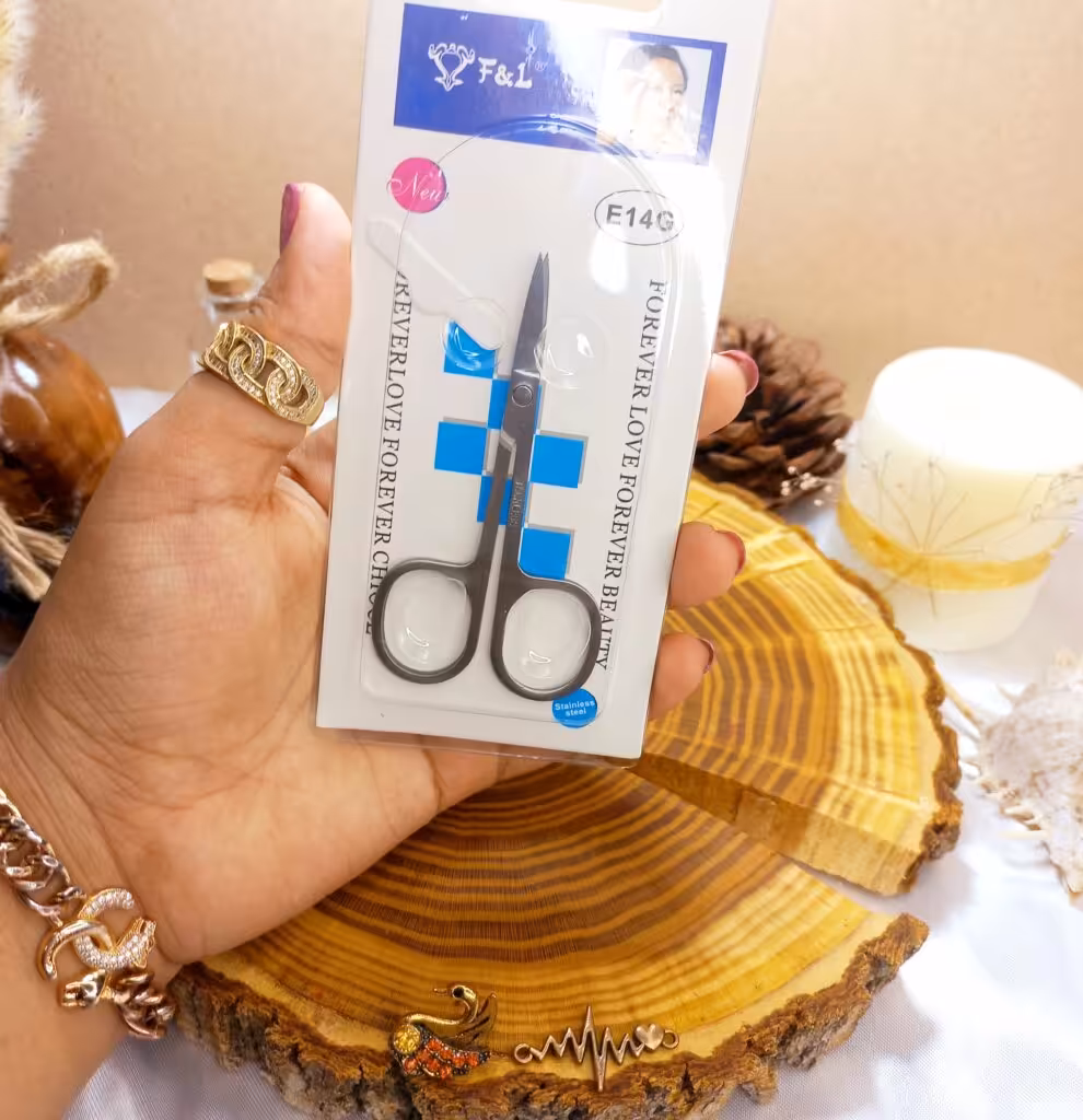 قیچی فلزی ابرو اف اند ال مدل E14G