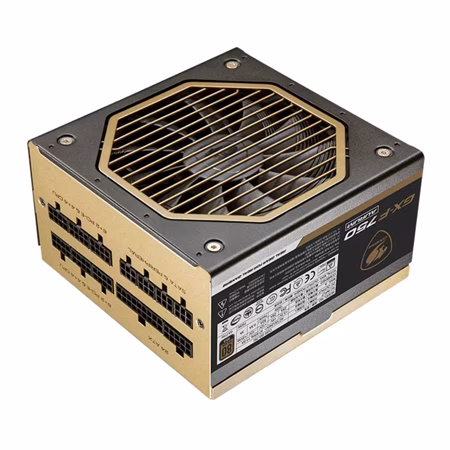 قیمت و خرید پاور کامپیوتر 750 وات تمام ماژولار کوگار مدل GX-F AURUM-750W | یاس ارتباط