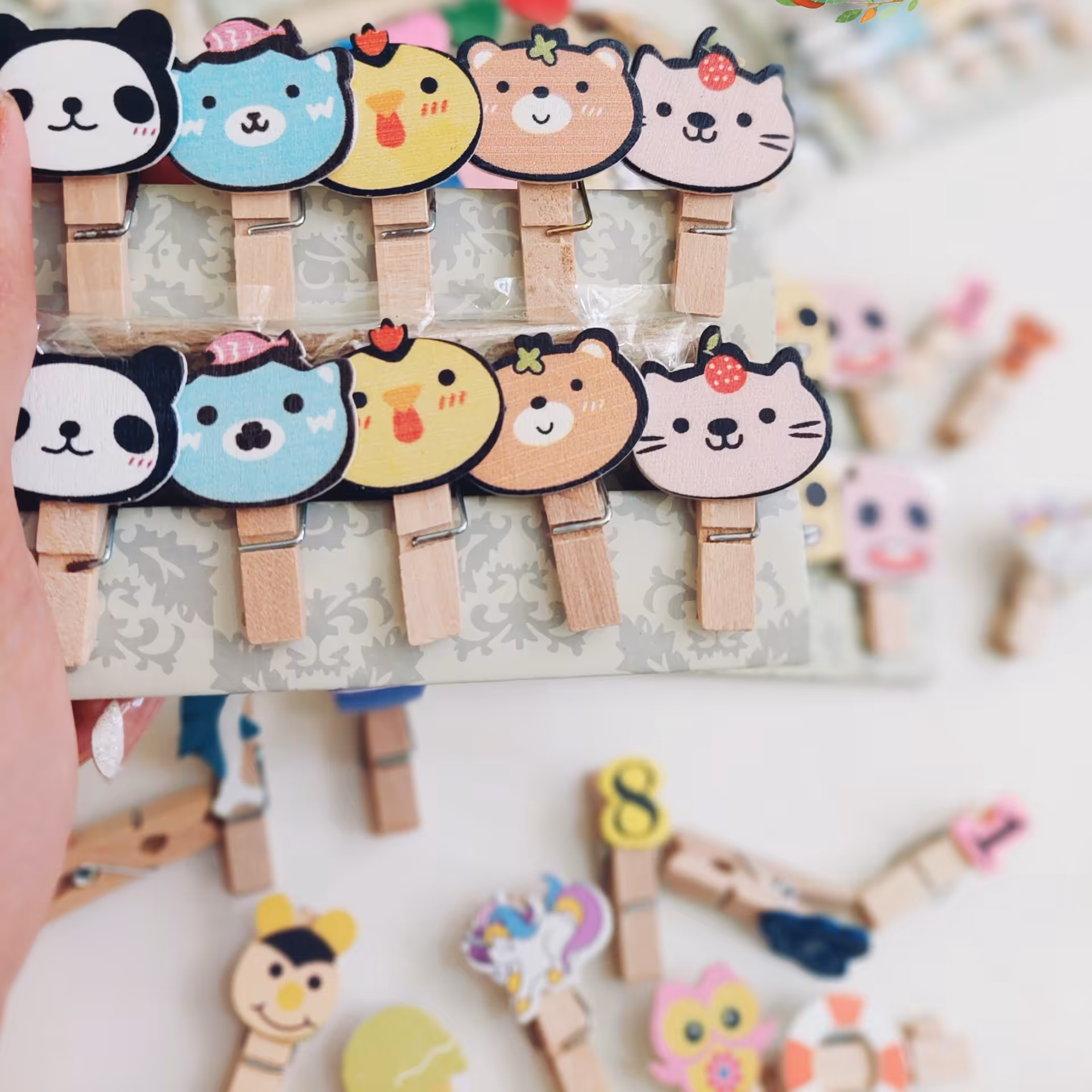 گیره چوبی تزئینی