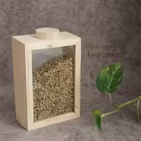 بانکه چوبی حبوبات