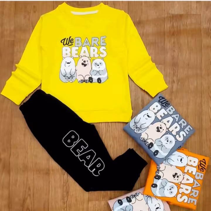 بلوز شلوار ست  بچگانه اسپرت 35 تا 45 