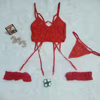 لباس خواب یا ست فانتزی بند جوراب‌دار Desire کد 273