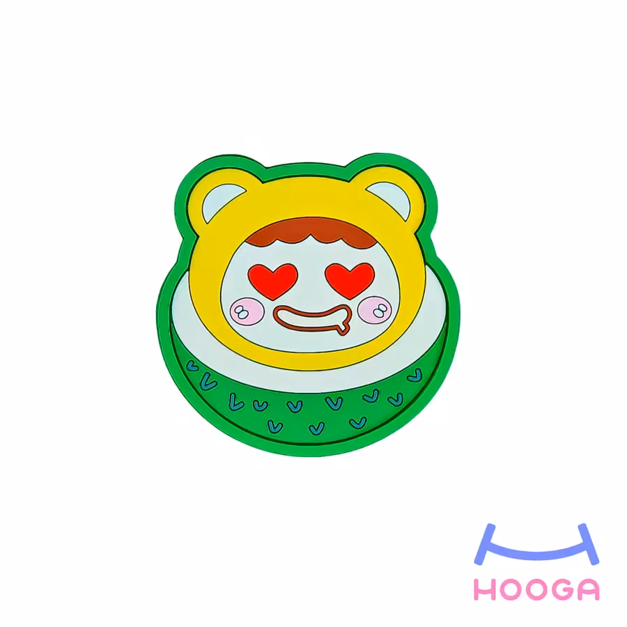 زیر لیوانی سیلیکونی طرح لیمو