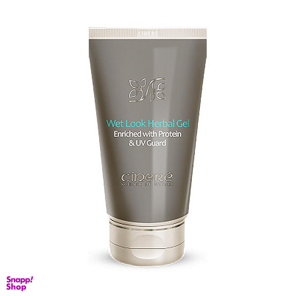 ژل مو ویتامینه سینره (Cinere) مدل Wet Look Herbal Gel حجم 150 میلی لیتر