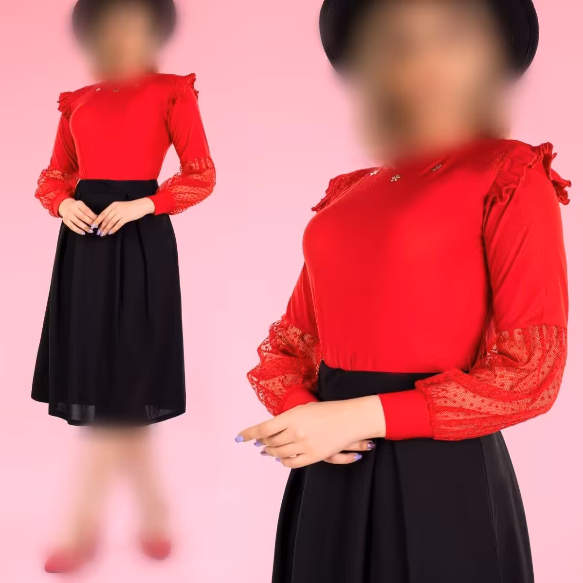 بلوز دامن یلدایی