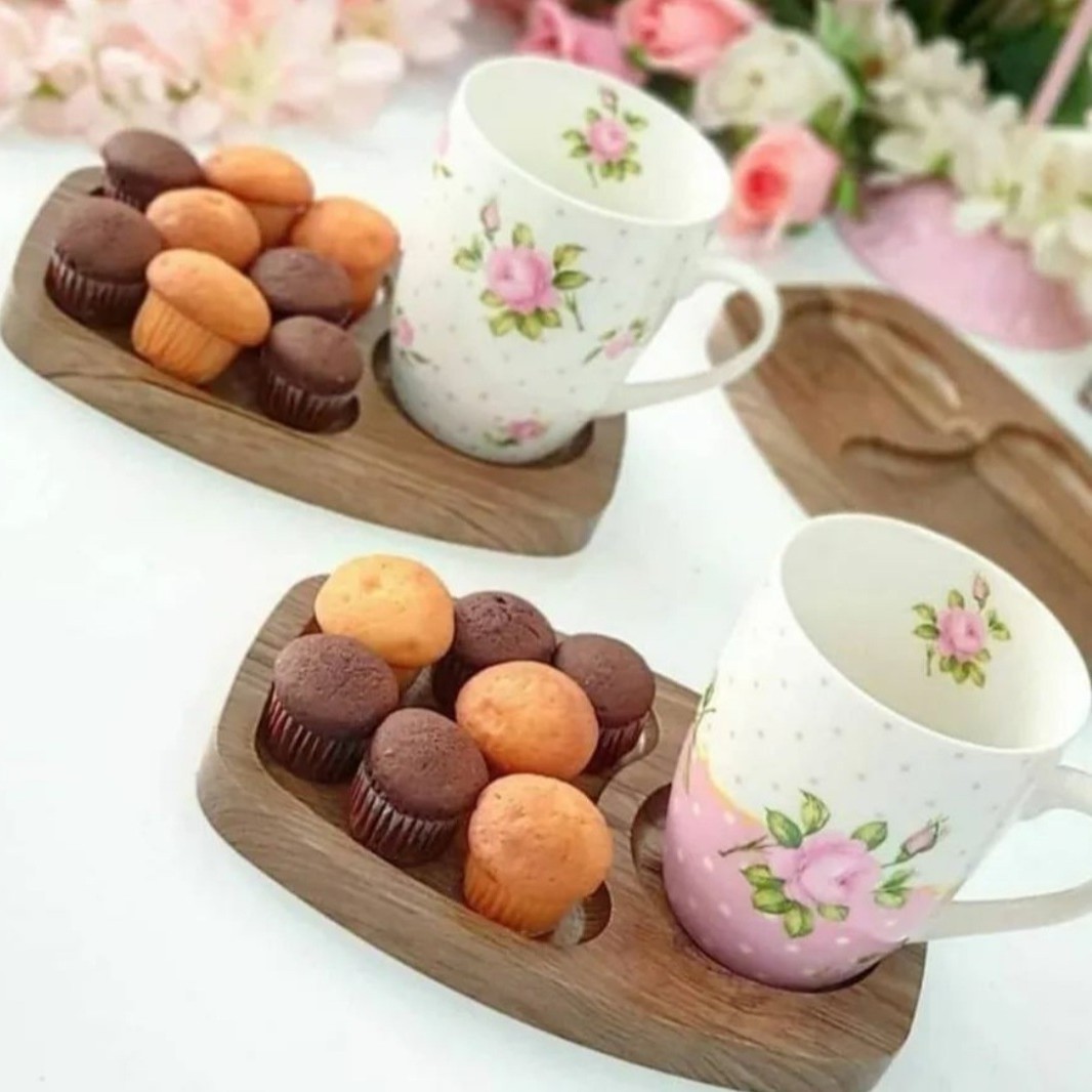 زیر لیوانی روکش چوب ضد آب