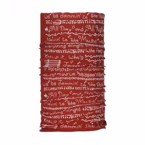 دستمال سر چند منظوره مدل Wind X-treme - Reggae Red