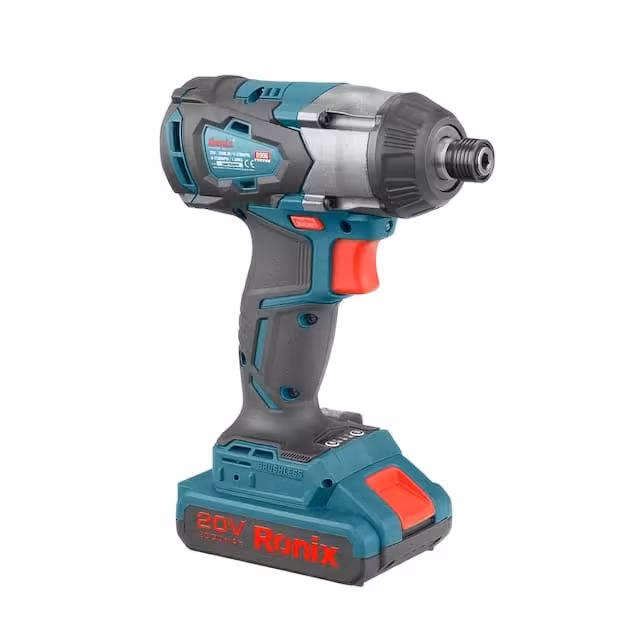 پیچگوشتی شارژی 20 ولت موتور براش لس رونیکس مدل 8906