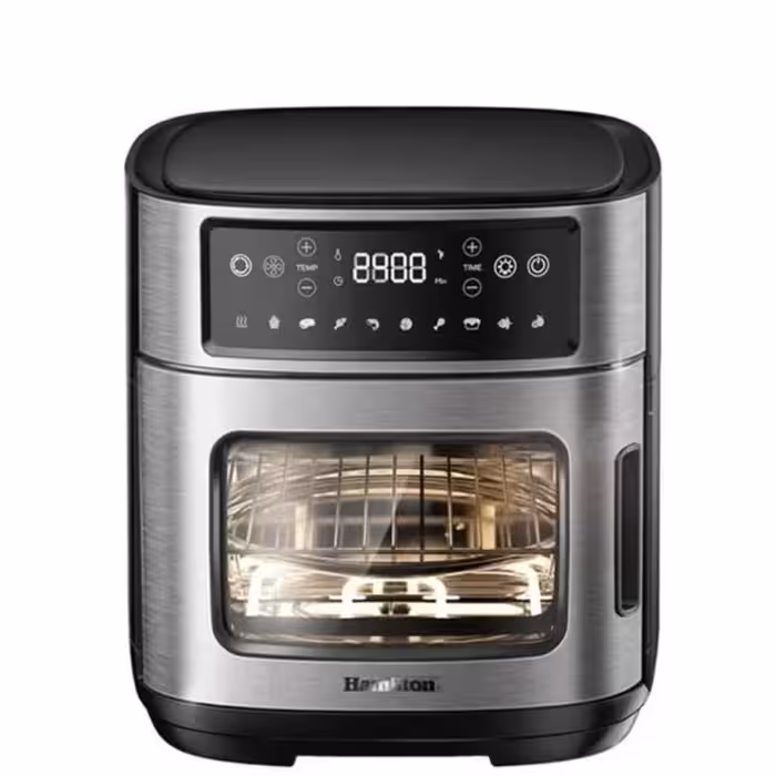 سرخ کن همیلتون اصل ، ارسال رایگان،دیجیتالی، چند کاره  ، سرخ کن، توستر ،جوجه گردان کیک پز،گریل مدل 7725 12لیتری 